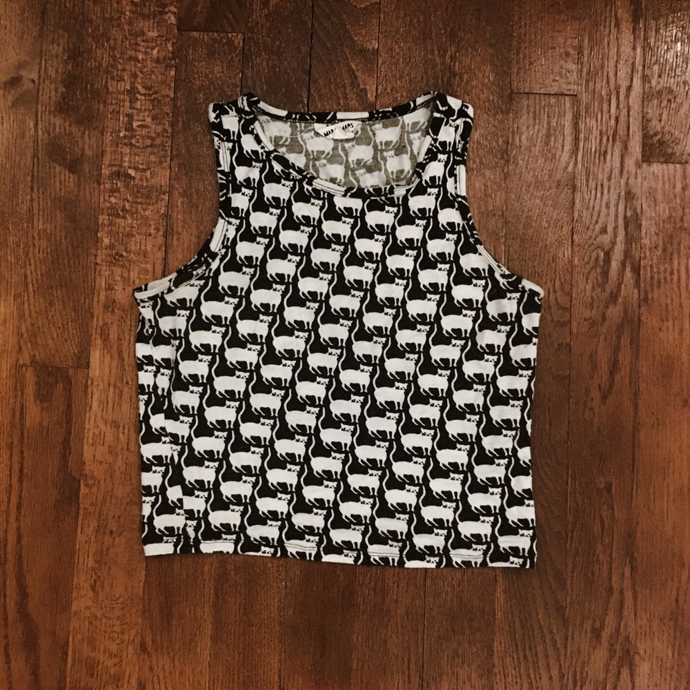Cat Crop Top! 🐱🐱🐱Size Small